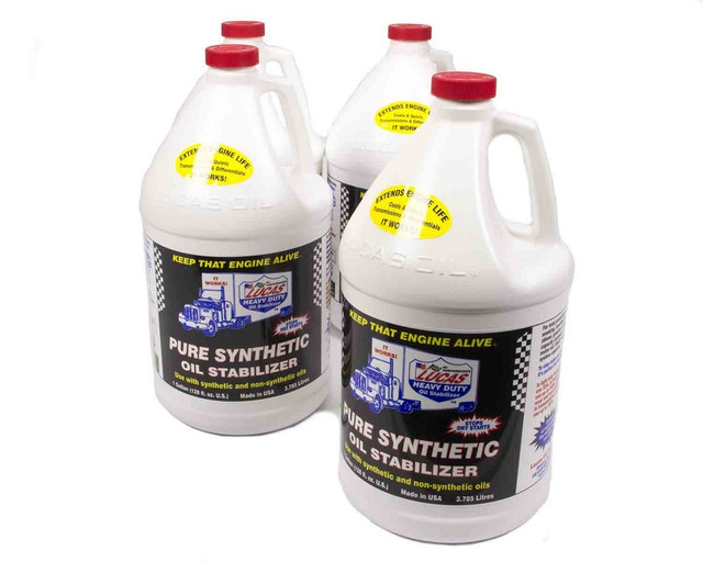 Lucas Oil Synthetic H/D Oil Stabi- lizer 4x1 Gal LUC10131-4