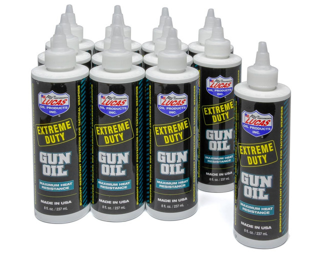 Lucas Oil Extreme Duty Gun Oil Case 12 x 8 Ounce LUC10870-12