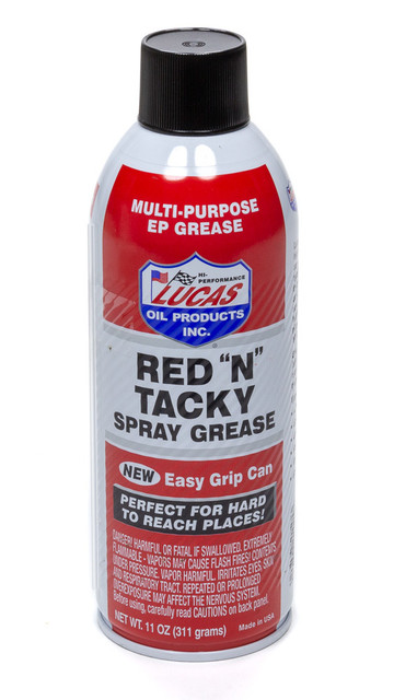 Lucas Oil Red-N-Tacky Spray Grease Discontinued 5/21 LUC11025