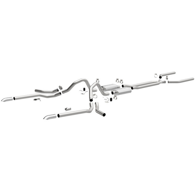 Magnaflow Perf Exhaust 65-69 Crossmember Back Exhaust System 2.5in MAG15165