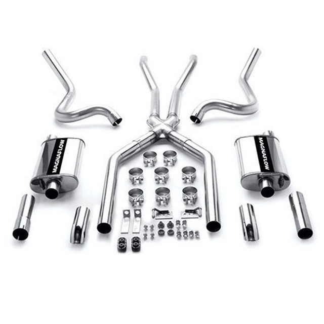 Magnaflow Perf Exhaust 64.5-66 Mustang V8 Dual Exhaust Kit MAG15815