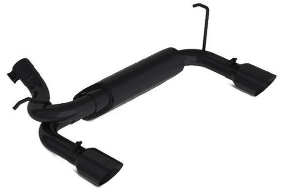 Mbrp, Inc 07-17 Jeep Wrangler 3.6/ 3.8L 2 1/2in Axle Back MBRS5528BLK