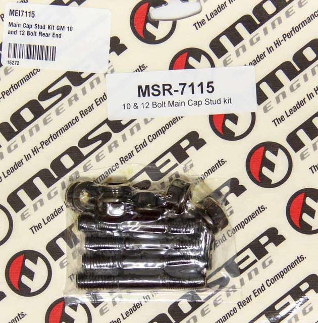 Moser Engineering Main Cap Stud Kit GM 10 and 12 Bolt Rear  End MEI7115