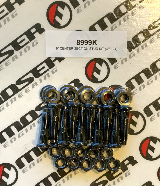 Moser Engineering 3/8-24 Ford 9in Center Section Stud Kit MEI8999K