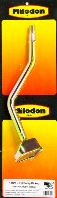 Milodon Oil Pump Pick-Up MIL18320