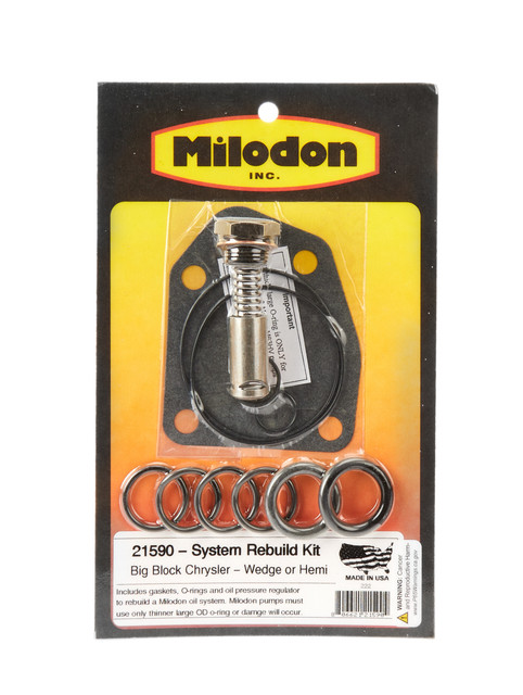 Milodon Oil System Rebuild Kit MIL21590