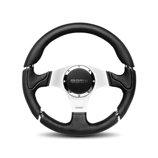 Momo Automotive Accessories Millenium Steering Wheel Leather / Airleather MOMMIL35BK1P