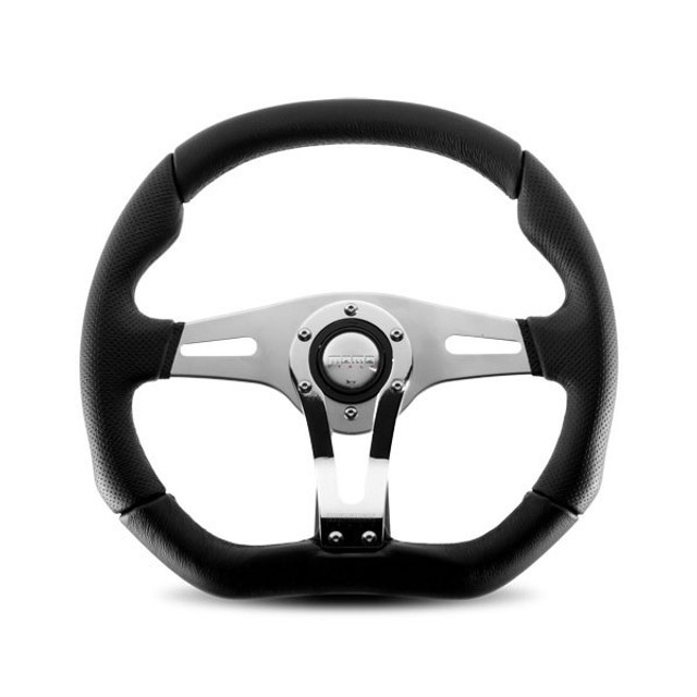 Momo Automotive Accessories Trek R Steering Wheel Leather / Airleather MOMTRK-R35BK0B