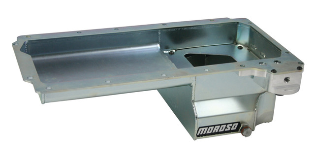 Moroso GM LS Oil Pan w/Billet Oil Filter Adapter 7qts. MOR20142