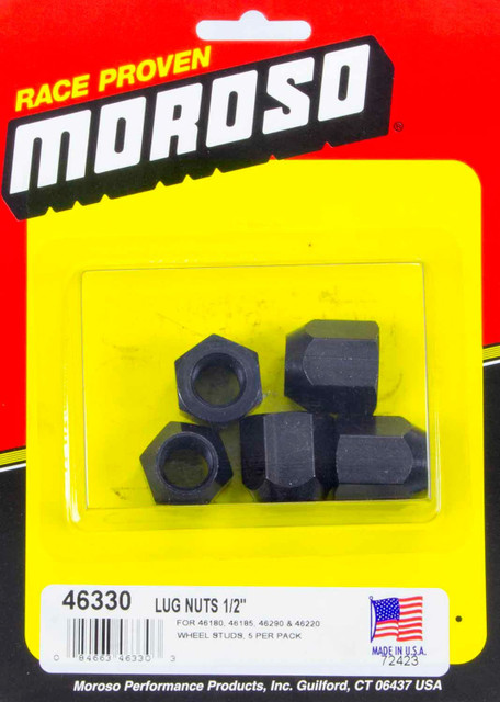 Moroso 1/2-20 Lug Nuts (5pk) MOR46330