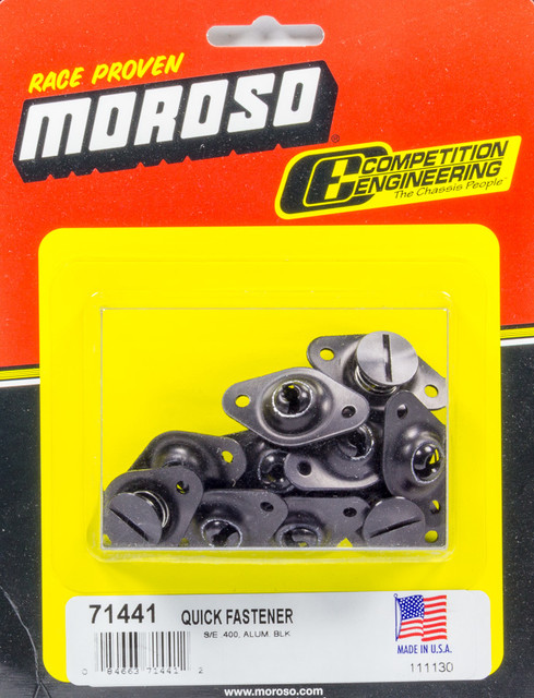 Moroso Self Ejecting Fasteners .400in Short Body MOR71441