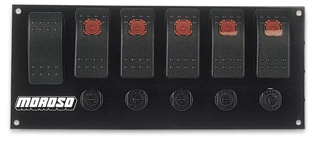 Moroso Rocker Switch Panel Kit MOR74180