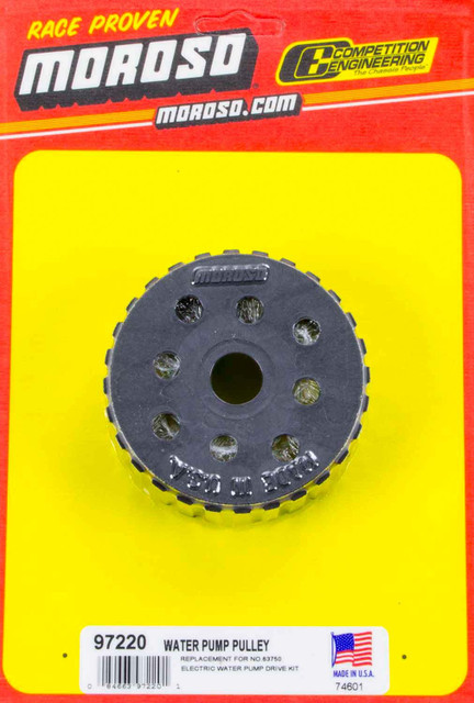 Moroso Elect. Water Pump Pulley MOR97220