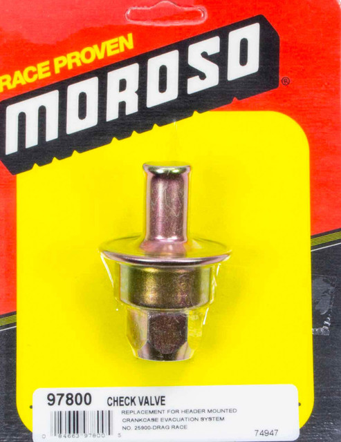 Moroso Check Valve Hdr Collecto MOR97800