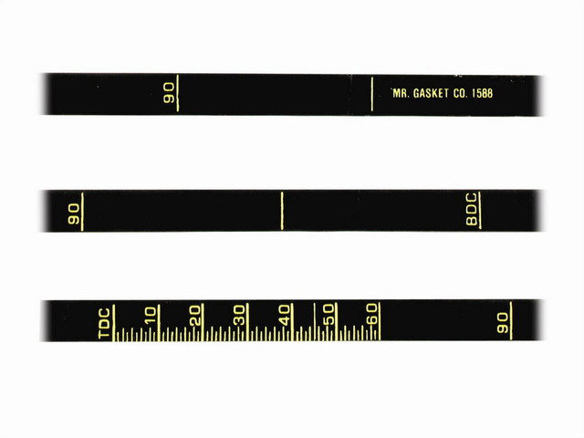 Mr. Gasket Sbc 6-3/4in Timing Tape MRG1588