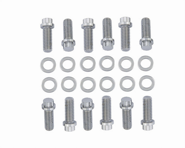 Mr. Gasket Chrome Intake Bolts MRG5003