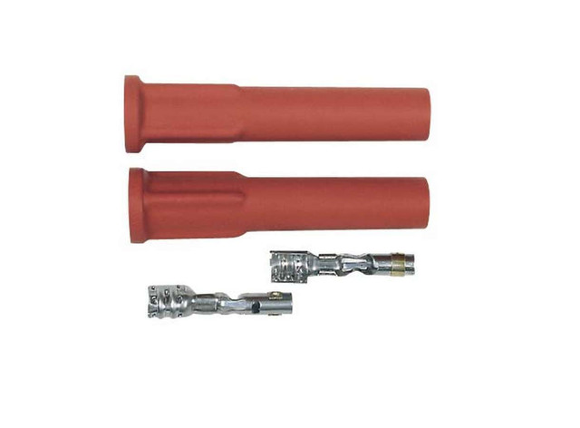 Msd Ignition Straight Spark Plug Boots - 1pr. MSD3327