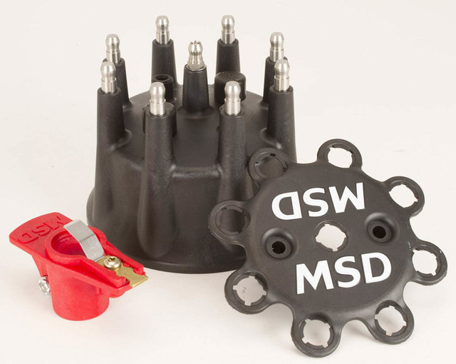 Msd Ignition Cap & Rotor Kit Pro Mag Lite - Black MSD79193