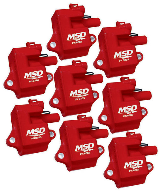 Msd Ignition GM LS Series Coils - (8) (LS-1/6) MSD82858