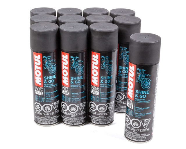 Motul Usa E10 Shine & Go Case 12x13oz MTL108093-12