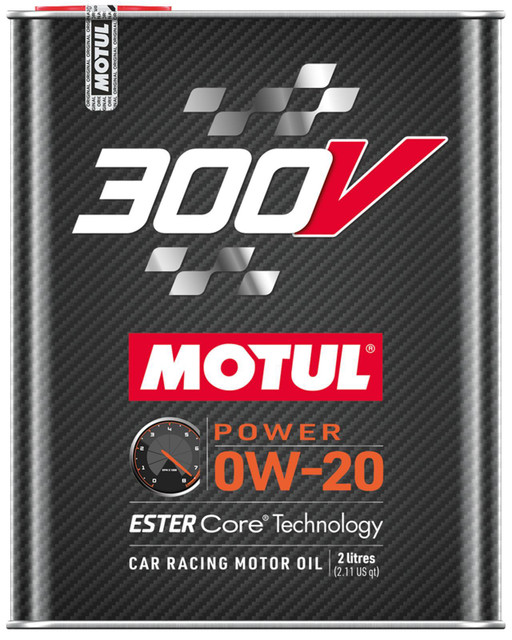 Motul Usa 300V 0w20 Racing Oil Synthetic 2 Liter MTL110813