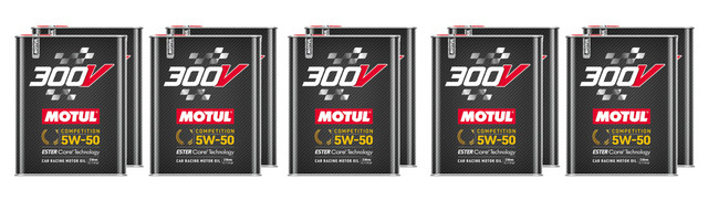Motul Usa 300V Competition Oil 5w50 Case 10 x 2 Liter MTL110859-10