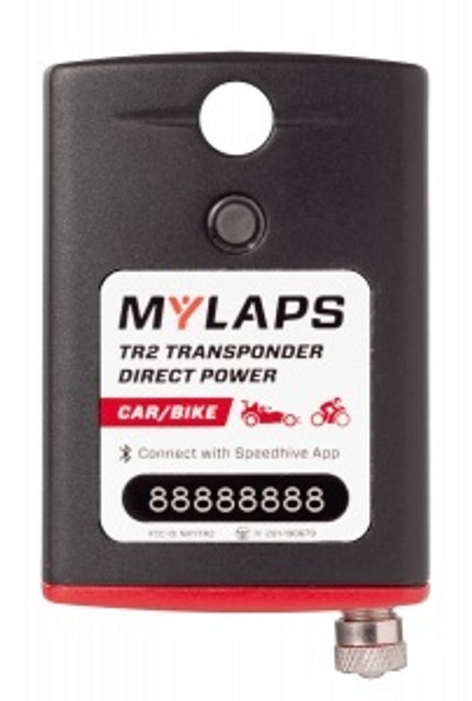 Mylaps Sports Timing Transponder TR2 Direct Power 5 Year Sub. MYL10R935CC