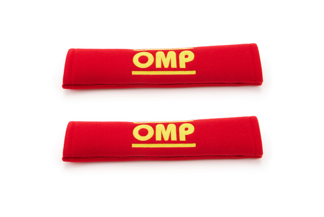 Omp Racing, Inc. Harness Pads Red Used w/ 2in Belts OMPDB0-0450-A01-061