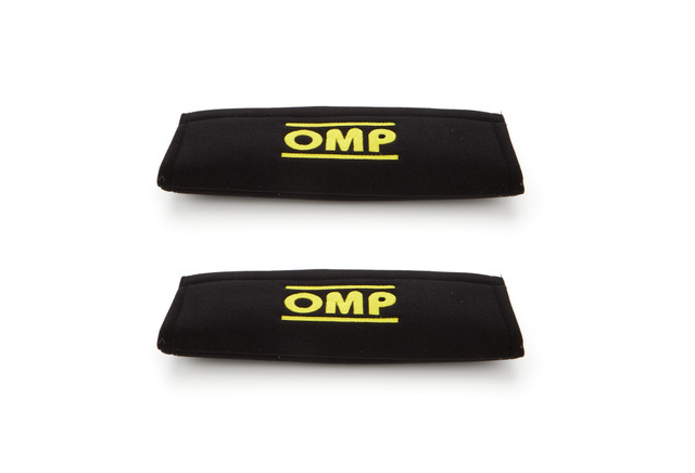 Omp Racing, Inc. Harness Pads Black Used w/ 3in Belts OMPDB0-0450-A02-071