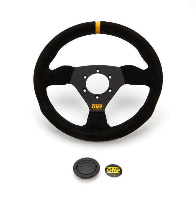 Omp Racing, Inc. Steering Wheel Trecento Black Suede Leather OMPOD0-1975-071