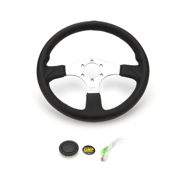 Omp Racing, Inc. ASSO Steering Wheel 350mm Black OMPOD0-2019-189