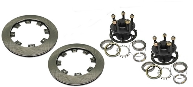 Pem Grand National Hubs 5 On 4 3/4 Kit W/ Rotors Gnhrk5X43/4