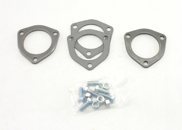 Patriot Exhaust Collector Flanges - 1pr 3-Bolt 2-1/2in Dia. PEPH7259