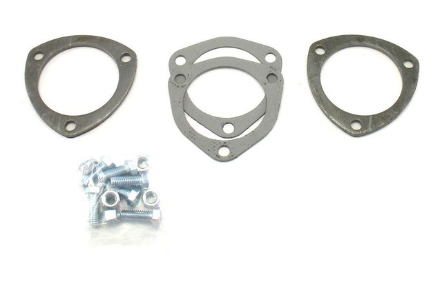 Patriot Exhaust Collector Flanges - 1pr 3-Bolt- 3in Dia. PEPH7260