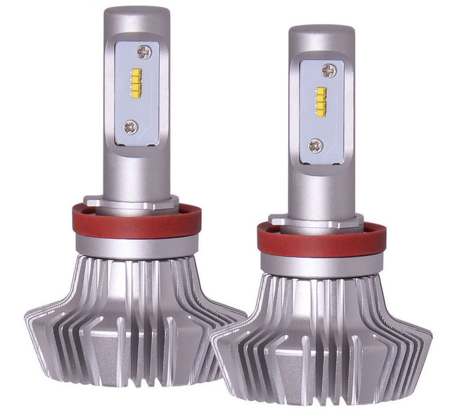 Piaa H11 Platinum LED Bulb Tw in Pack - 4000Lm  6000K PIA26-17311