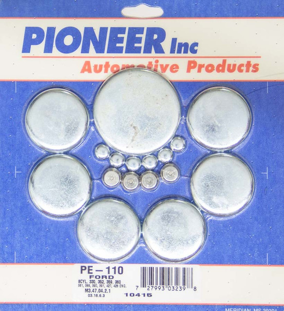 Pioneer 390 Ford Freeze Plug Kit PIOPE110