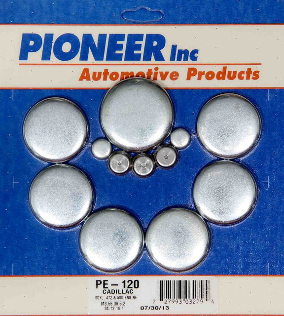 Pioneer Cadillac V8 Freeze Plug Kit PIOPE120