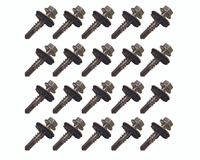 Pit-pal Products 1in Hex Head Self Tapping Screws PITSCR