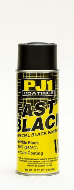 Pj1 Products Black Wrinkle Paint 350degF 11oz PJ116-WKL