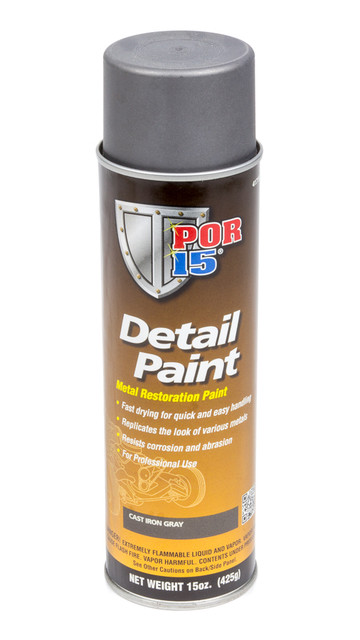 Por-15 Detail Paint Cast Iron 15oz Aerosol POR41718