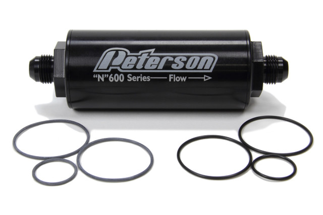 Peterson Fluid Fuel Filter -8AN 45 Mic. PTR09-0611