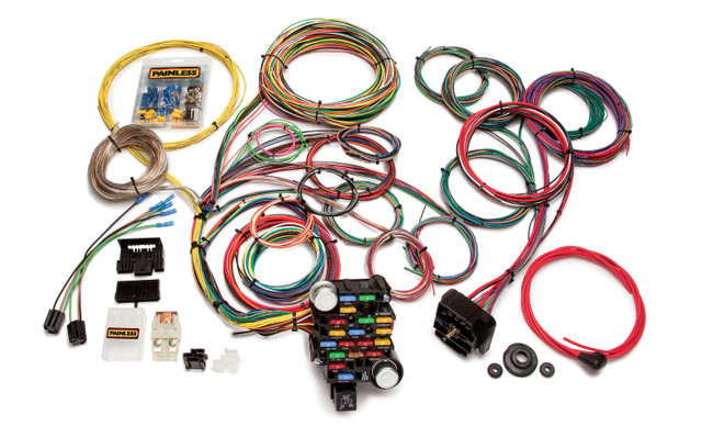 Painless Wiring 28 Circuit Muscle Car Wiring Harness PWI20104