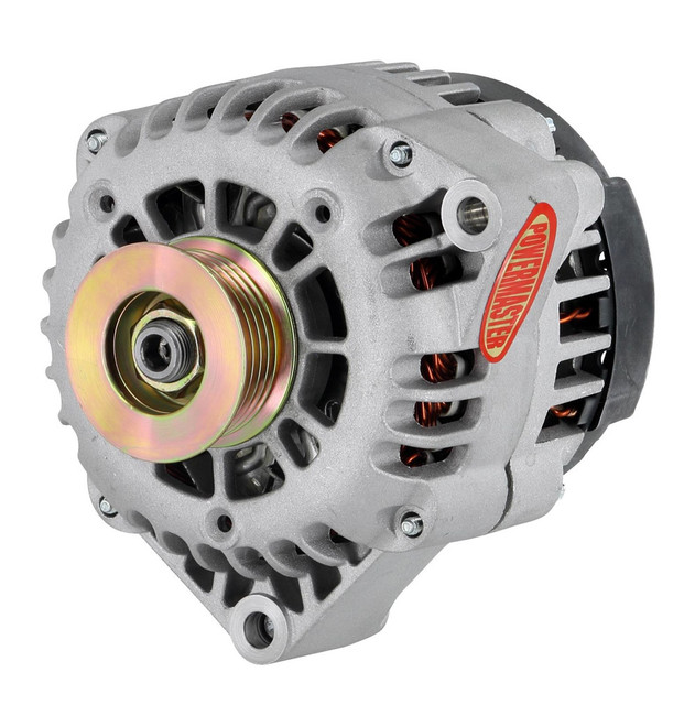 Powermaster Alternator 165 Amps GM 6-Groove - Natural PWM482478
