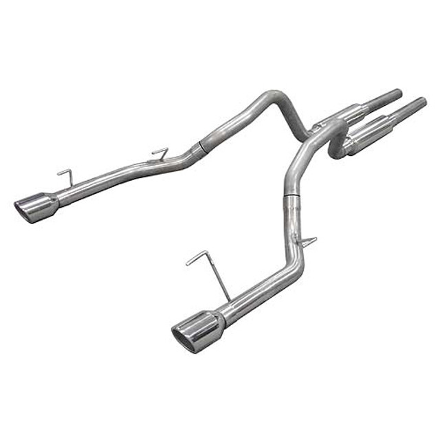 Pypes Performance Exhaust 11- Mustang 3.7L 2.5in Cat Back Exhaust System PYPSFM79