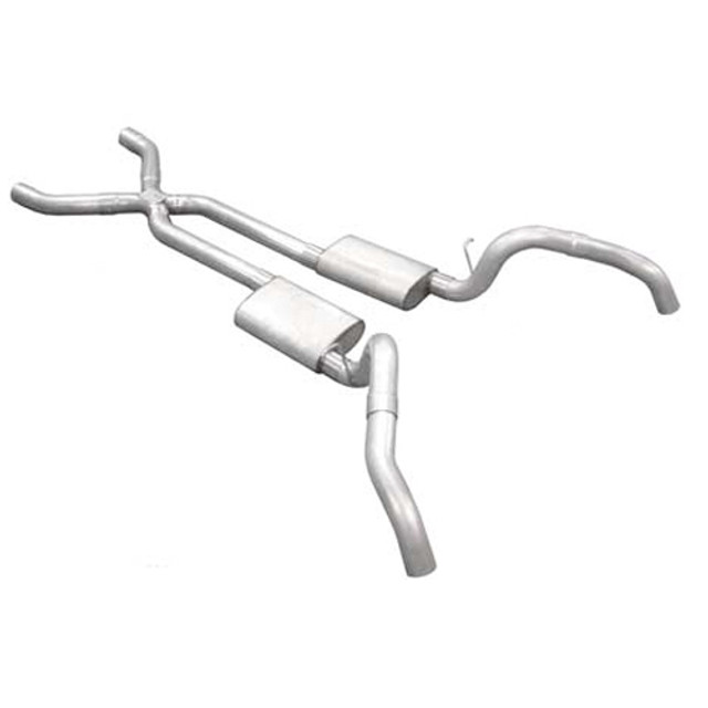 Pypes Performance Exhaust 67-69 Camaro V8 3in Exhaust System w/X-Pipe PYPSGF63S