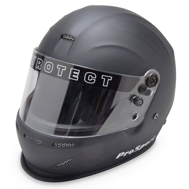 Pyrotect Helmet Pro Large Flat Black Duckbill SA2020 PYRHB802420