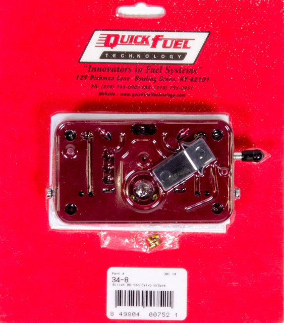 Quick Fuel Technology Billet Metering Block - Standard Calibration QFT34-8