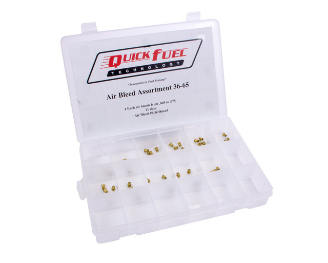 Quick Fuel Technology Air Bleed Assortment - 65 to 75 QFT36-65