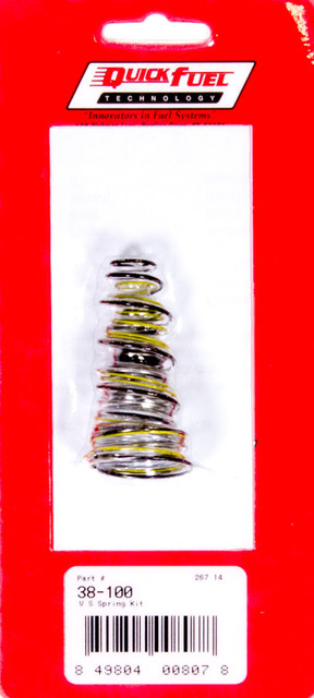 Quick Fuel Technology Vacuum Secondary Spring Kit QFT38-100