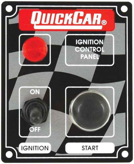 Quickcar Racing Products Ignition Panel w/Light QRP50-052